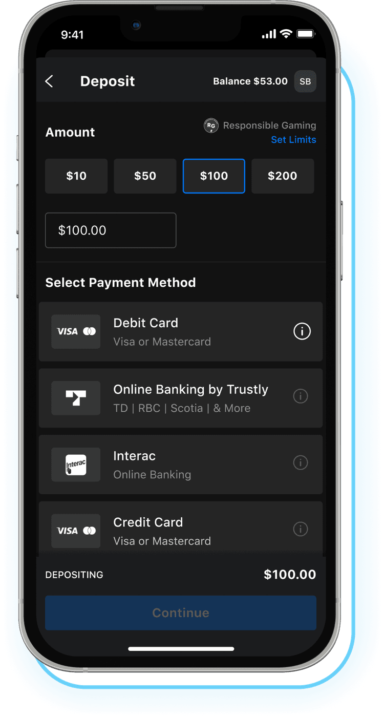 theScore Bet App Secure Deposits & Withdrawals