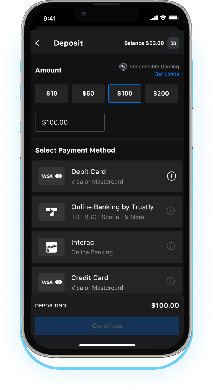 theScore Bet App Secure Deposits & Withdrawals